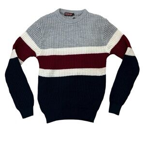 Has-Co Knit Sweater Womens Size Large New With Tag USA America Red White Blue